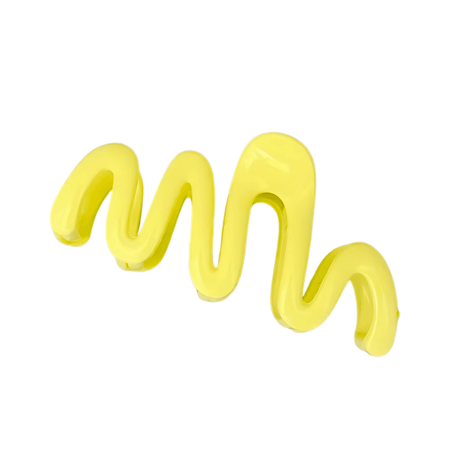 Candy Color Wave Claw Clip Large 11cm - Gummia